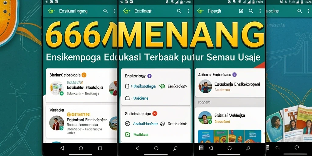 Tampilan antarmuka pengguna 666MENANG yang menarik dan informatif.