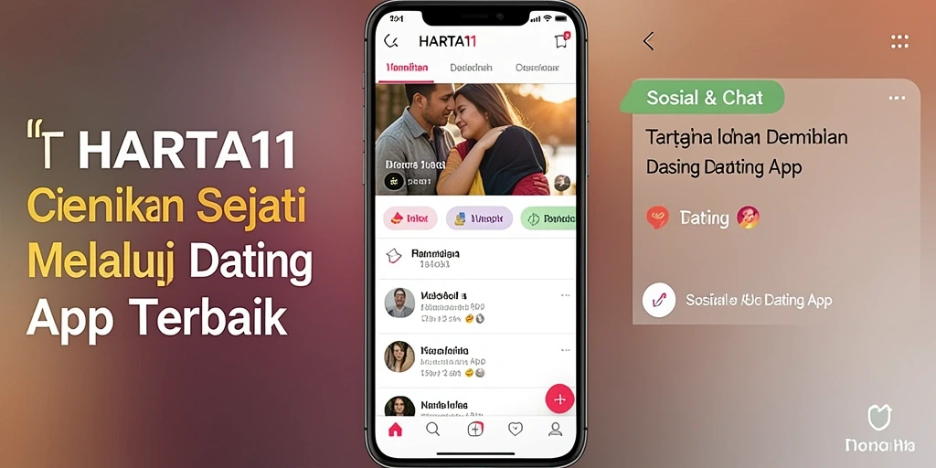 Antarmuka HARTA11 yang menarik dan mudah dipahami.