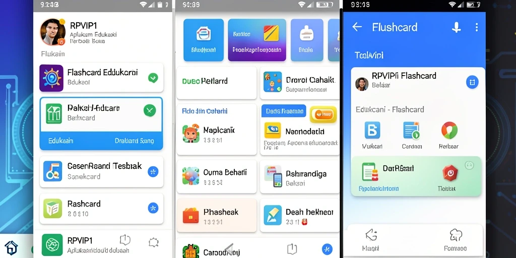 Antarmuka RPVIP1 yang menarik dan fungsional untuk belajar.
