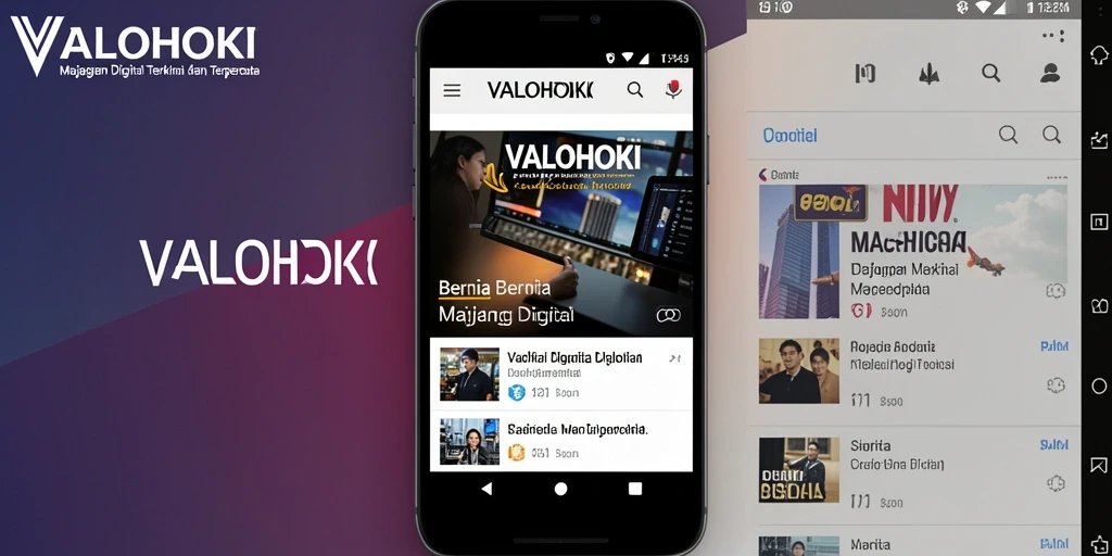 Tampilan antarmuka VALOHOKI yang modern dan mudah dinavigasi.