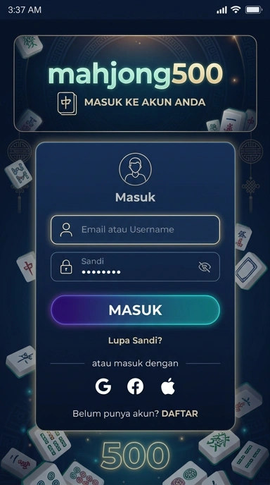 Panduan Masuk Akun Mahjong500 untuk Pengguna Android